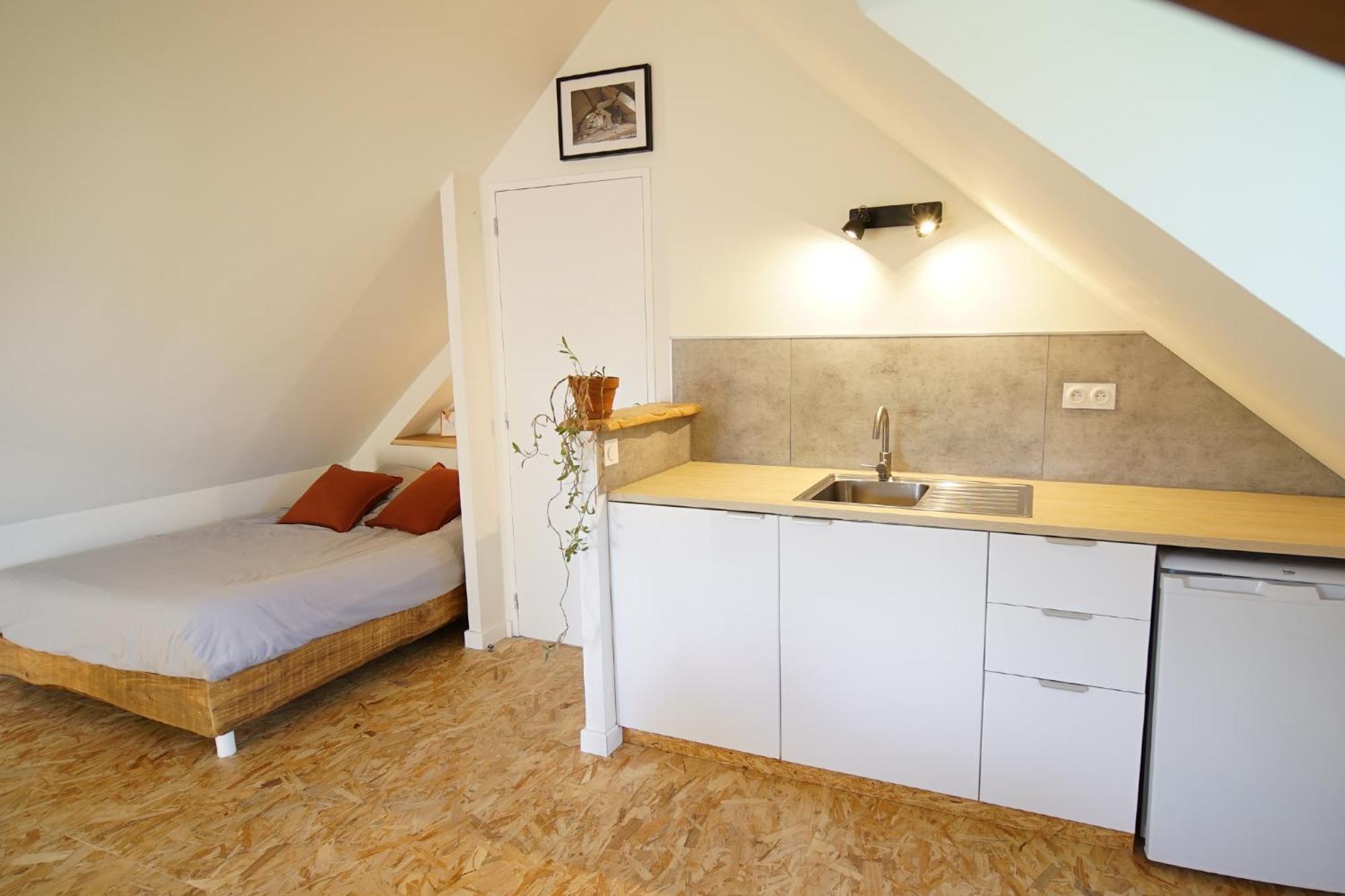 La Longere Apartment La Menitre Bagian luar foto