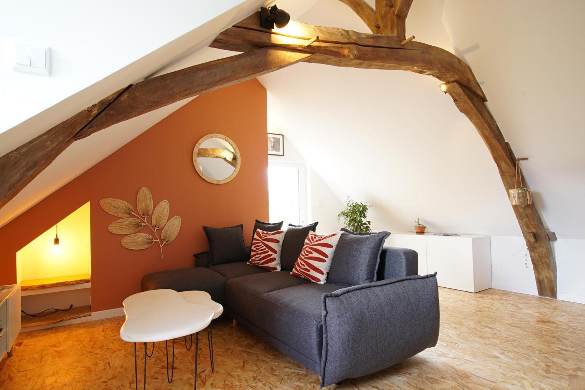 La Longere Apartment La Menitre Bagian luar foto