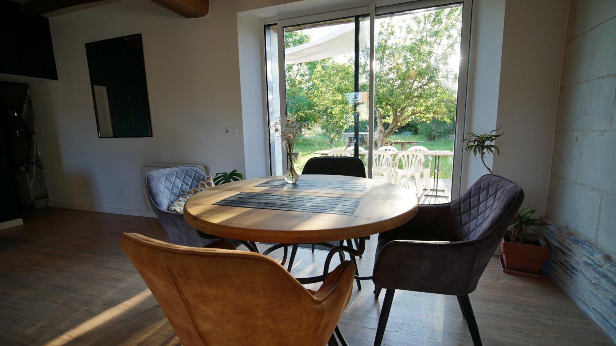 La Longere Apartment La Menitre Bagian luar foto