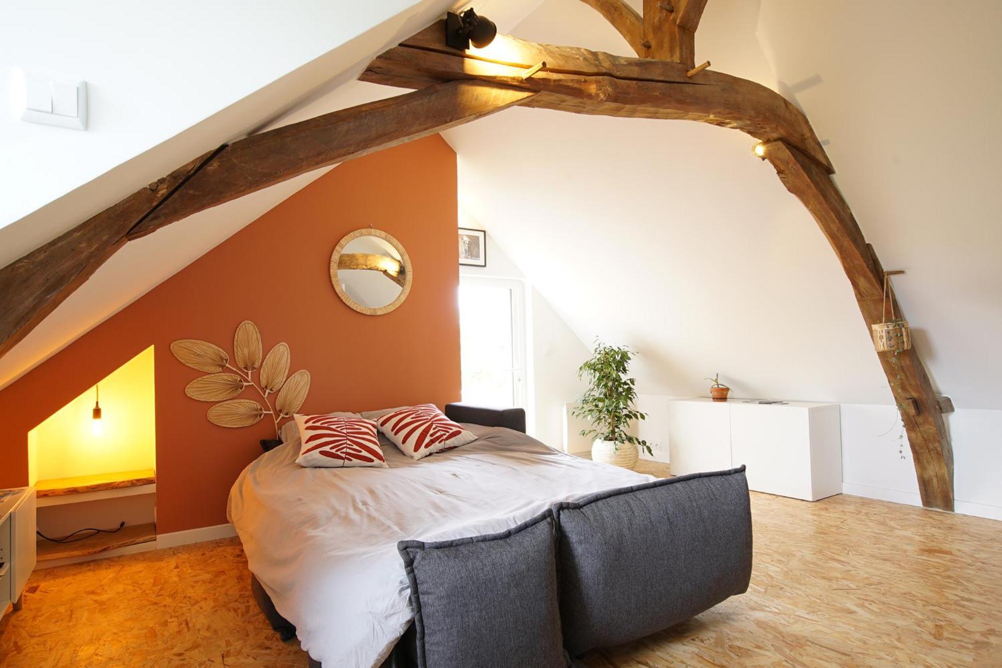 La Longere Apartment La Menitre Bagian luar foto
